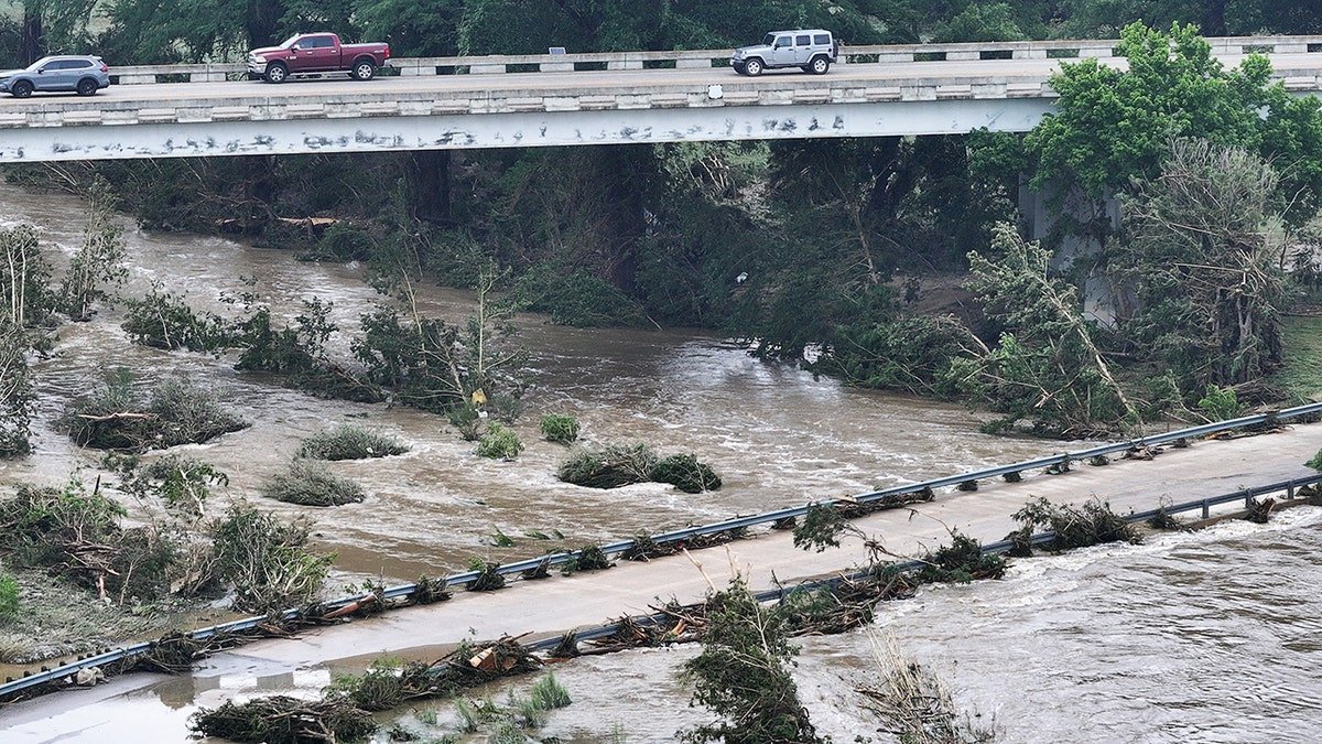 The clear floods in Comfort, Texas