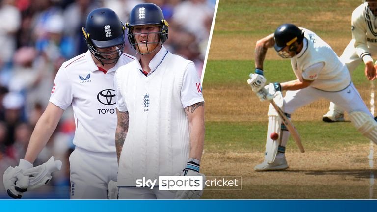 Stokes LBW V Ind