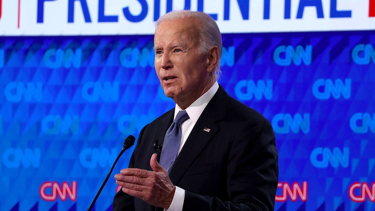 President Biden in the discussion