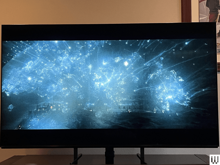 Image may contain: Computer Hardware, Electronics, Hardware, Monitor, Screen, TV, and Person