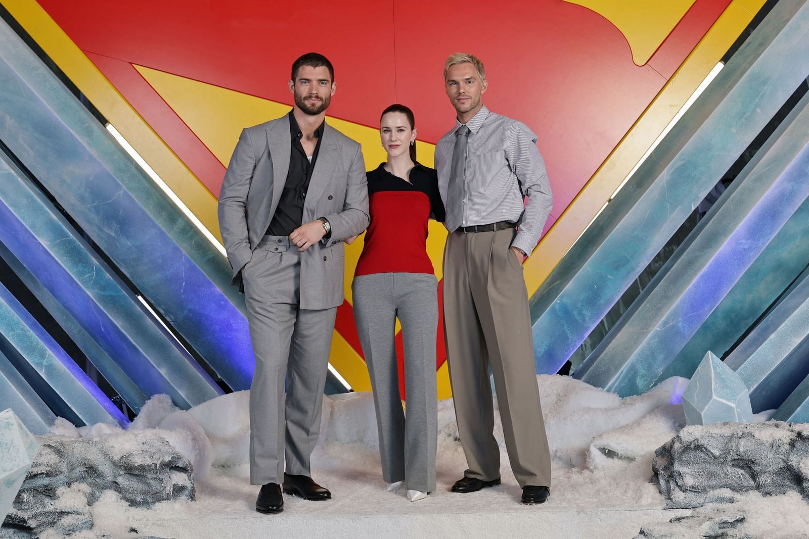 David Cornsway, Rachel Brucenan, and Nicholas Holt (image via Getty)