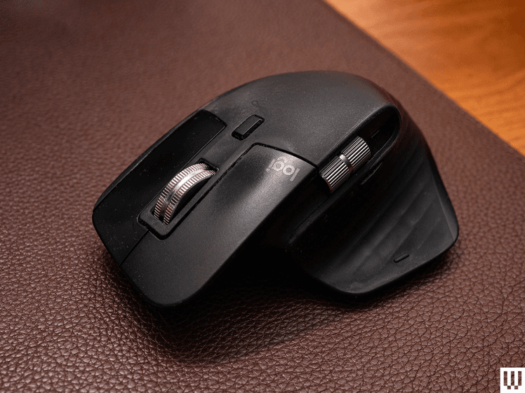 Logitech MX Master 3s, Black Computer Mouse, the highest leather march