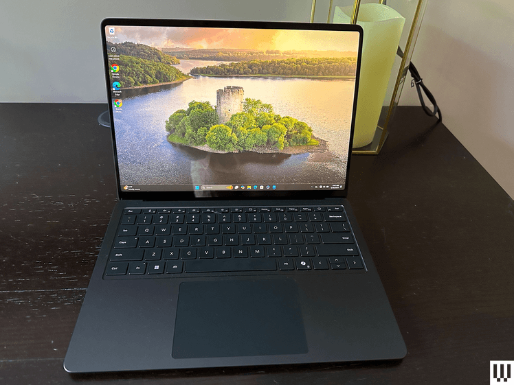 Image may contain: Computer, Electronics, Laptop, Pc, Computer Hardware, Computer Keyboard, Hardware, and Tablet Computer