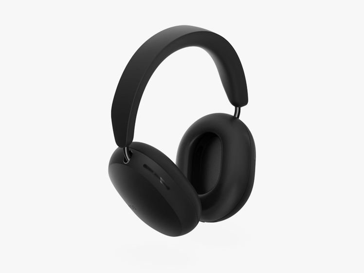 Black over-the-ear headphones with cushioned band