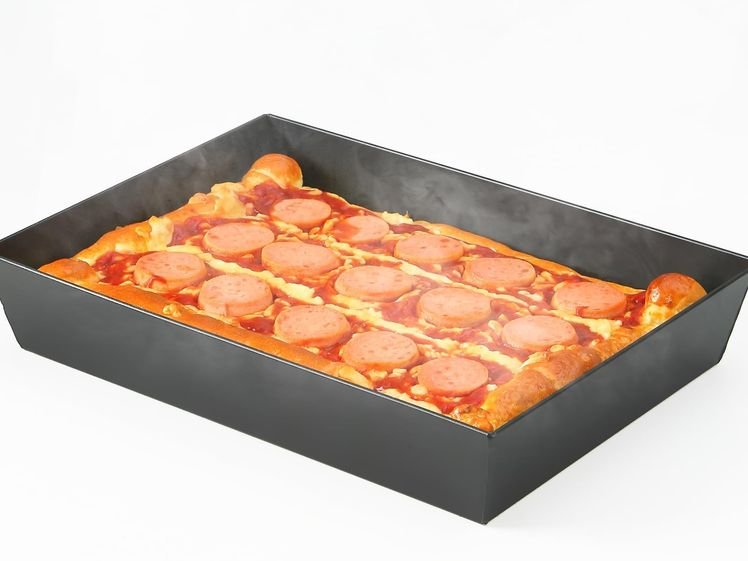 Image may contain: Food, and Pizza