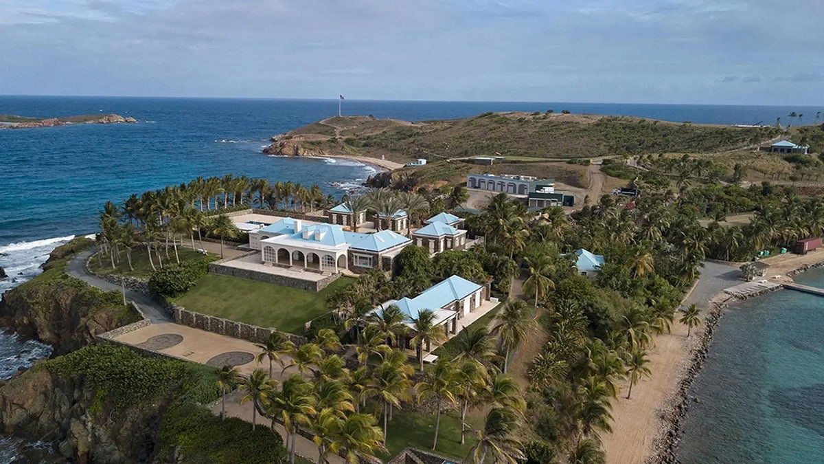 Jeffrey Epstein's house on an island.