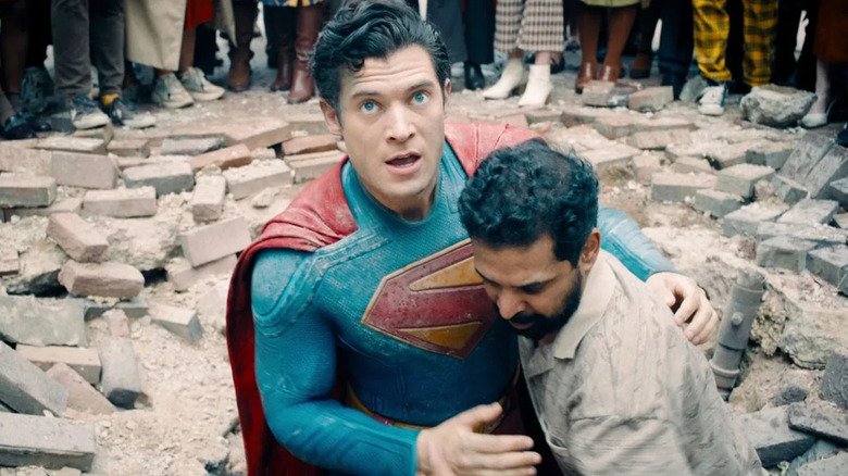 Superman (David CorensWet) Get help from Malik Ali (Dinesh Thyagarajan) in Superman