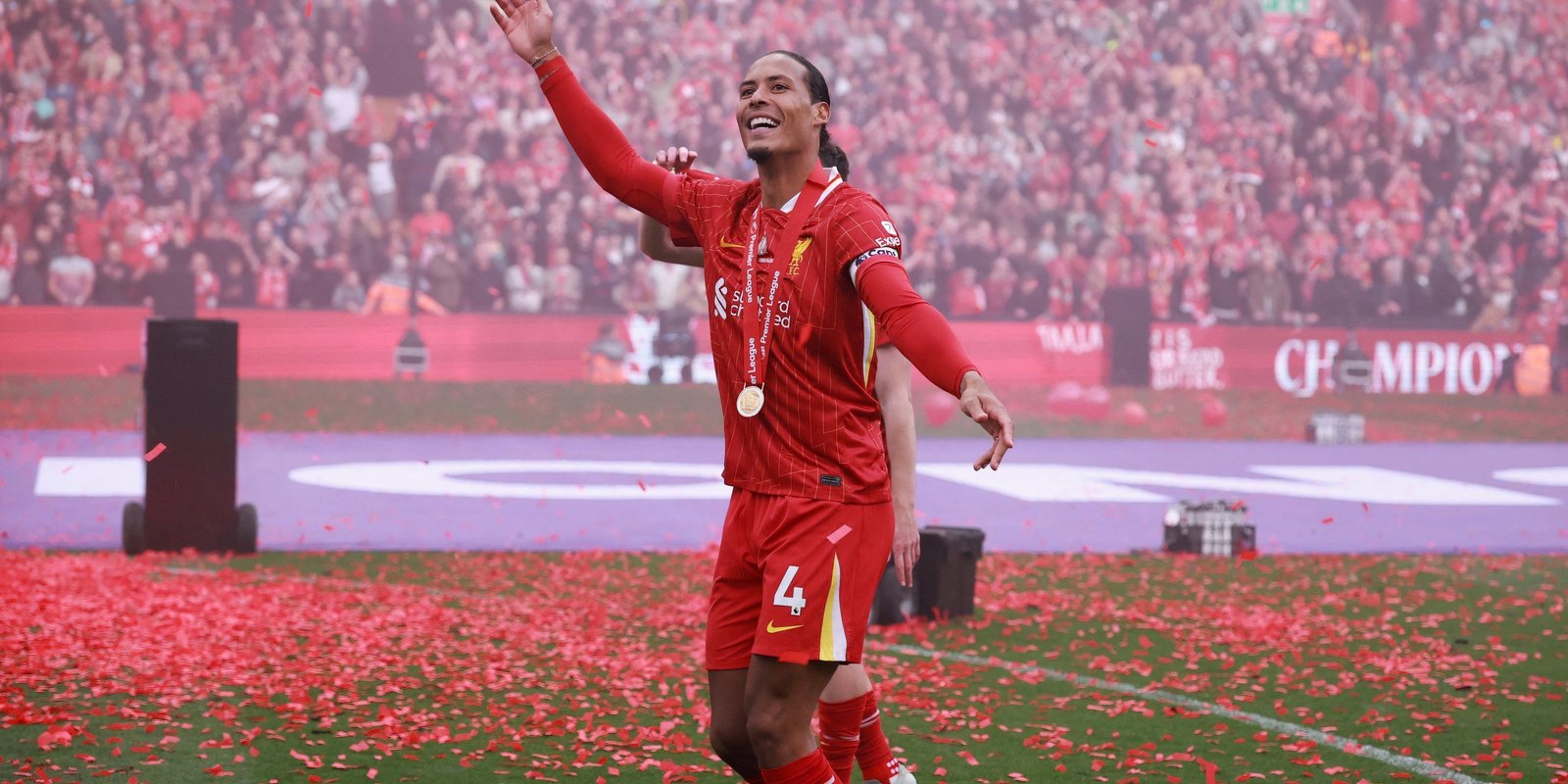 Liverpool Captain Virgil Van Dick