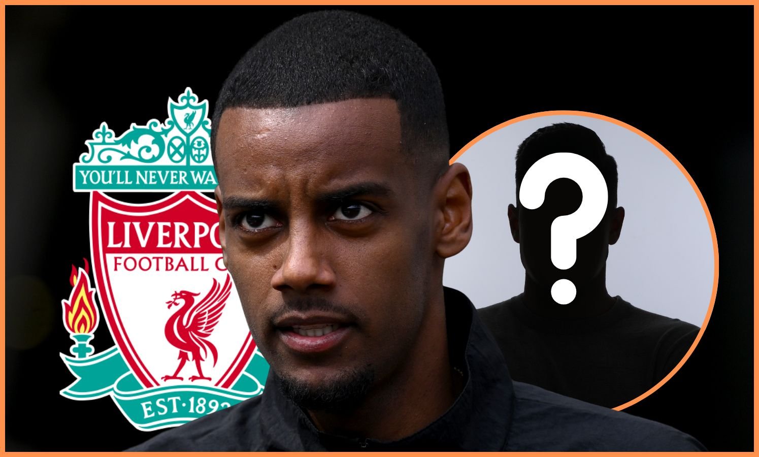 Alexander Isak is looking for Liverpool.