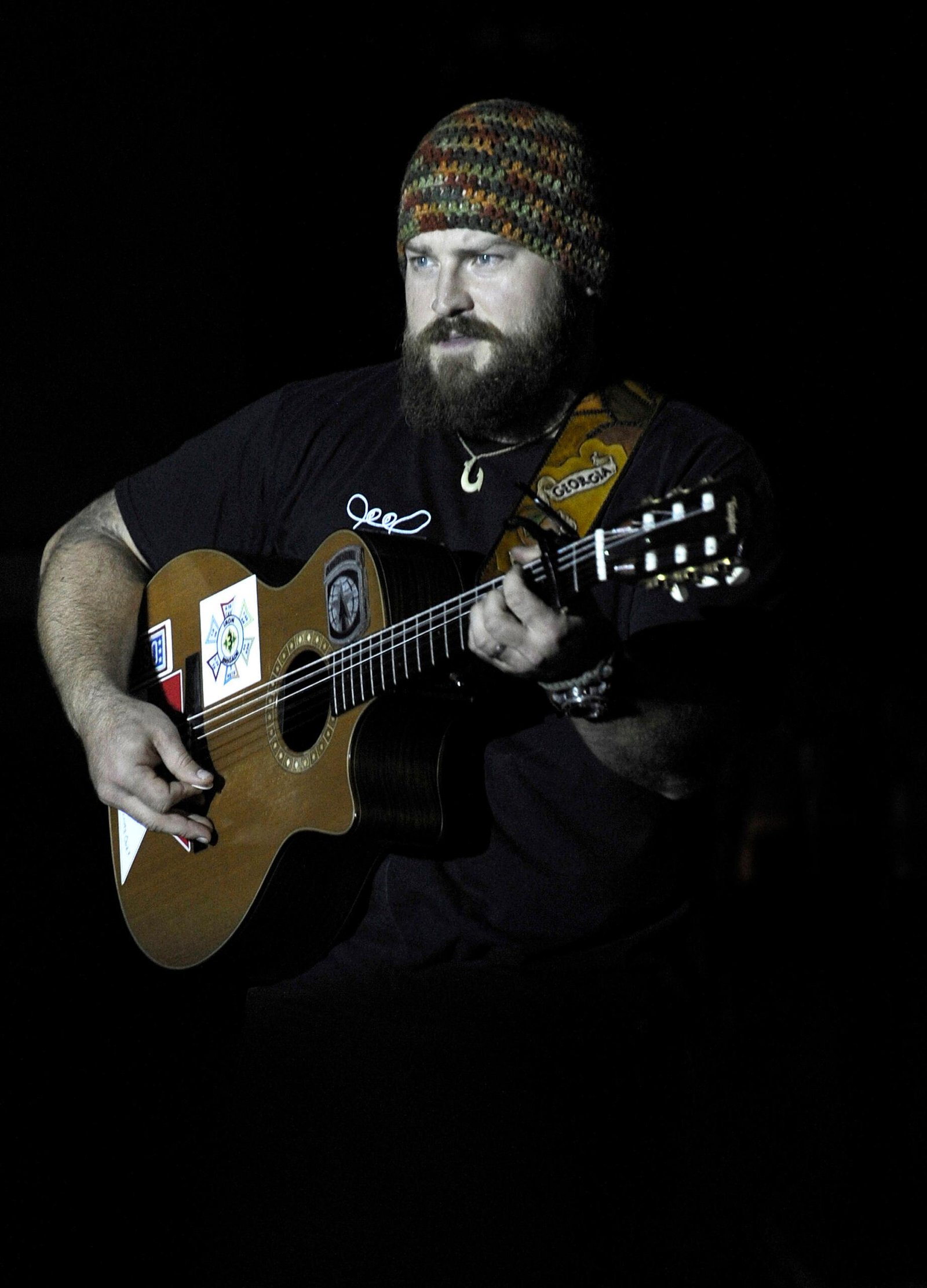 Zac Brown Band is presented at the Coca-Cola Nascar's Ford Championship Drive in Miami Beach, Florida
