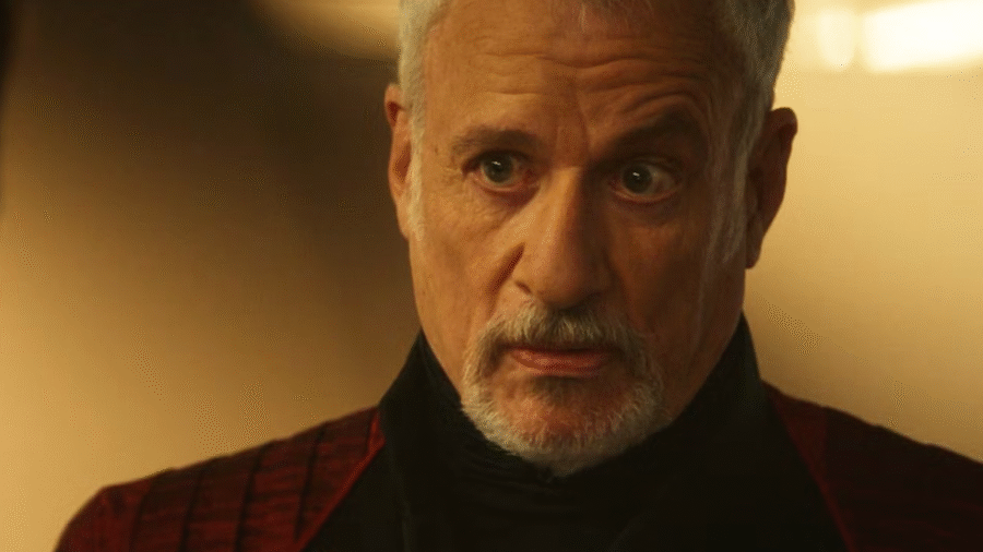 John De Lancie at Q in Star Trek: Picard Season 3