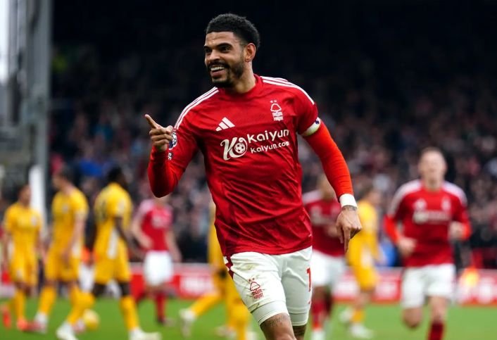 Morgan Gibbs-Wite celebrates the goal