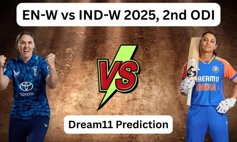 1752877666 ENG W vs IND W 2025 2nd ODI Dream11 Prediction Fantasy Cricket.webp.webp