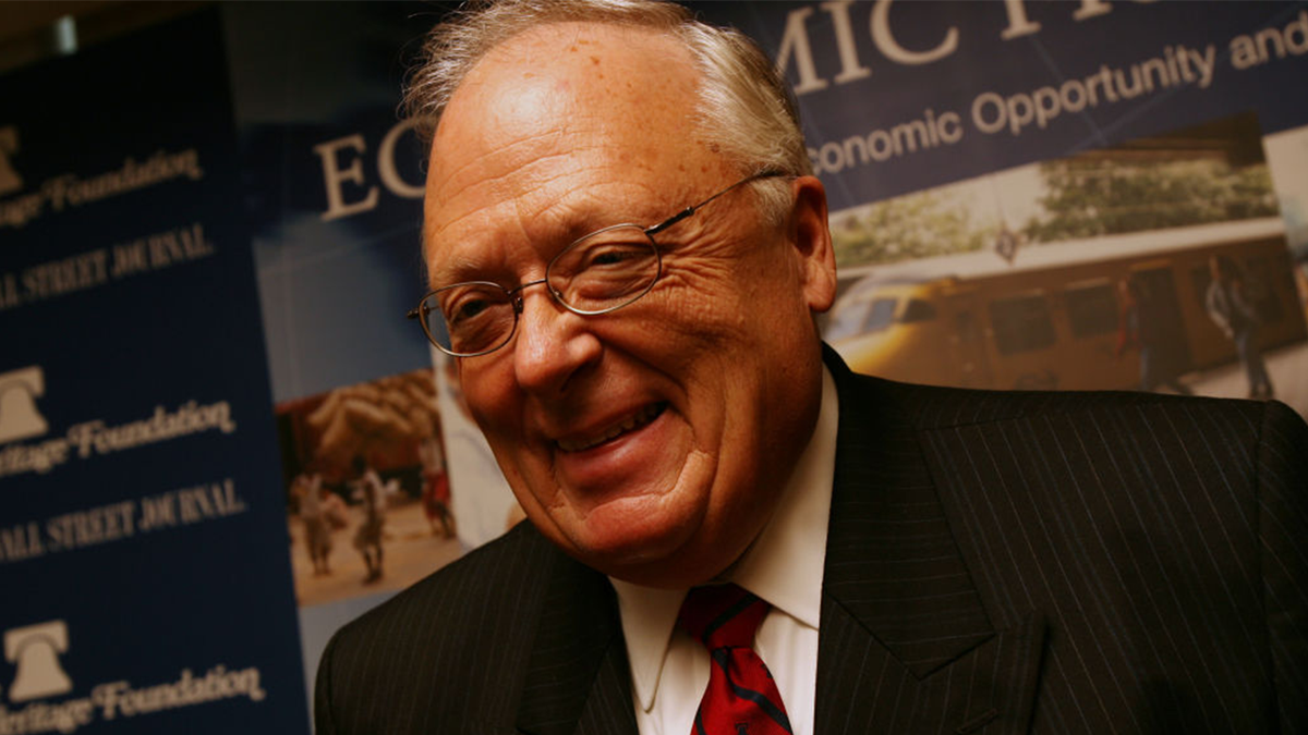 Edwin c. Fenner, founder of the Heritage Foundation