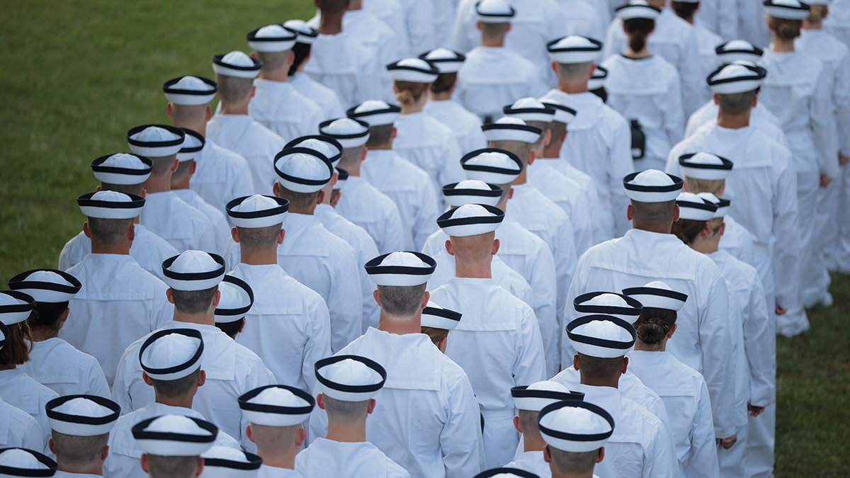 Beginners received or "Plebs" At the Maritime Academy