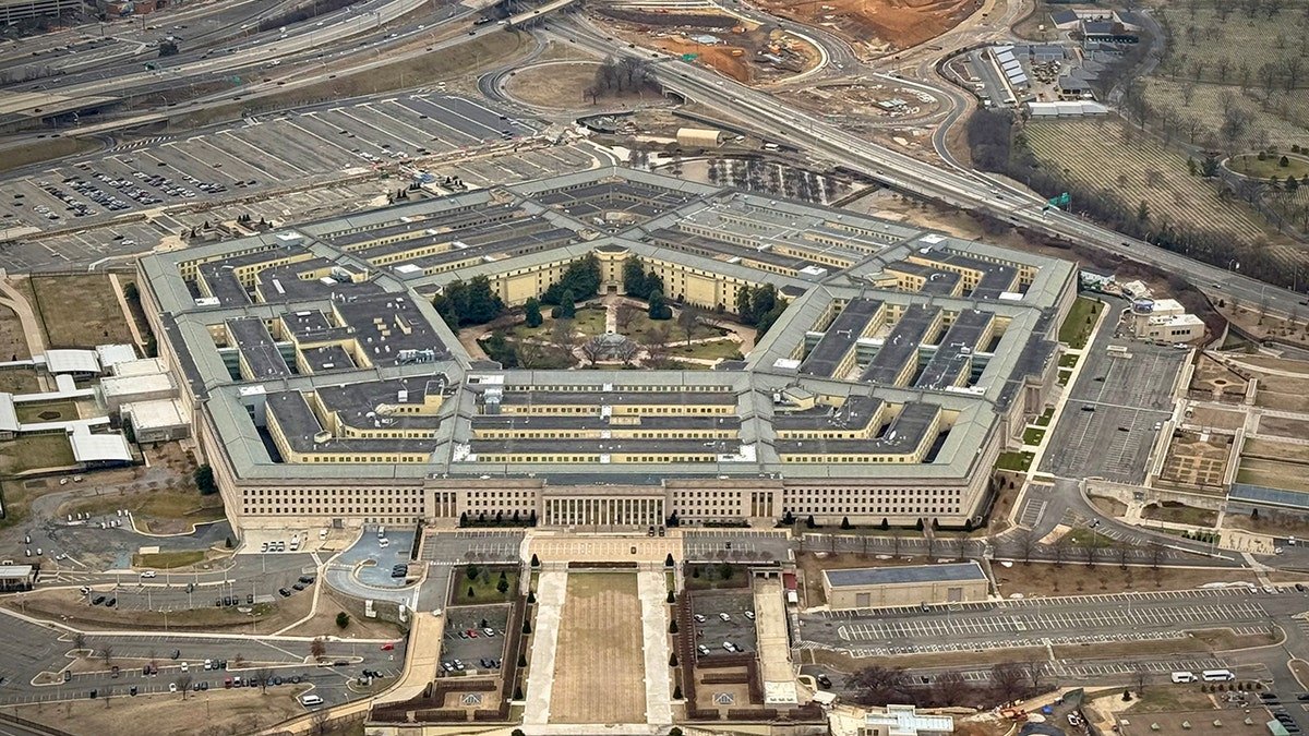Pentagon building as it appears from the air