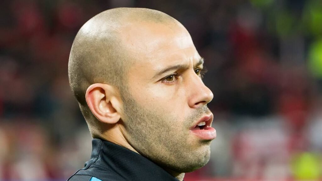 Football Club manager between Miami Javier Mascherano