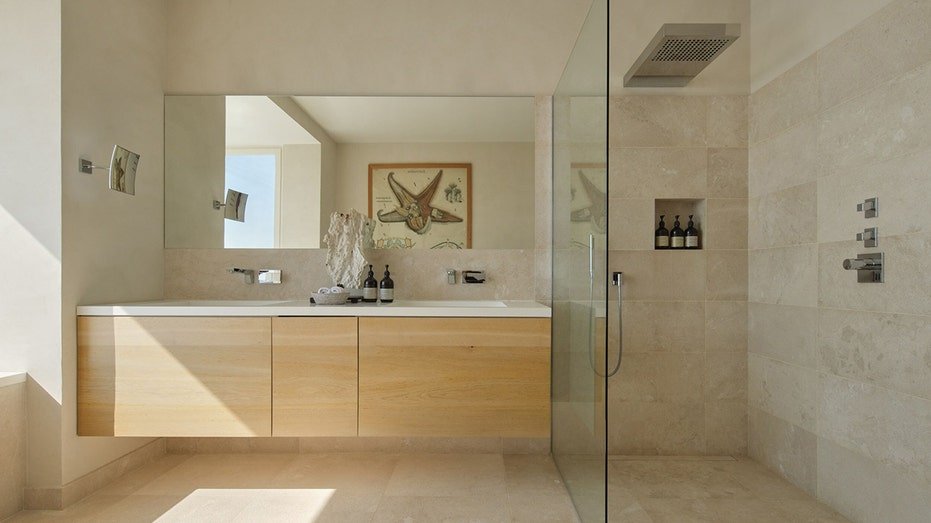 One of the bedrooms at home.