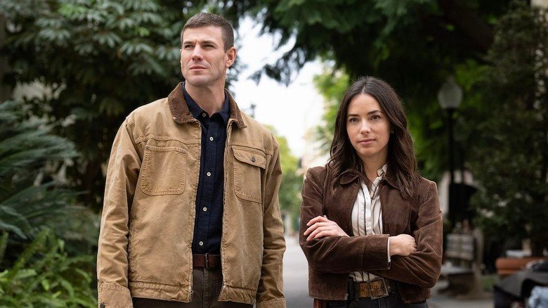 Gibbs stands beside Lala in NCIS: Oriigins