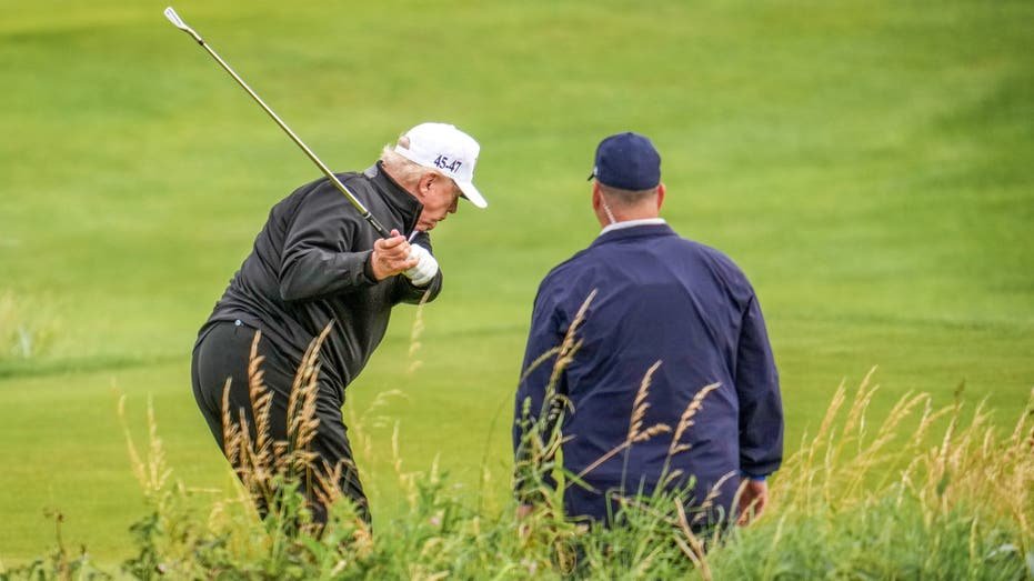 President Donald Trump visits Scotland