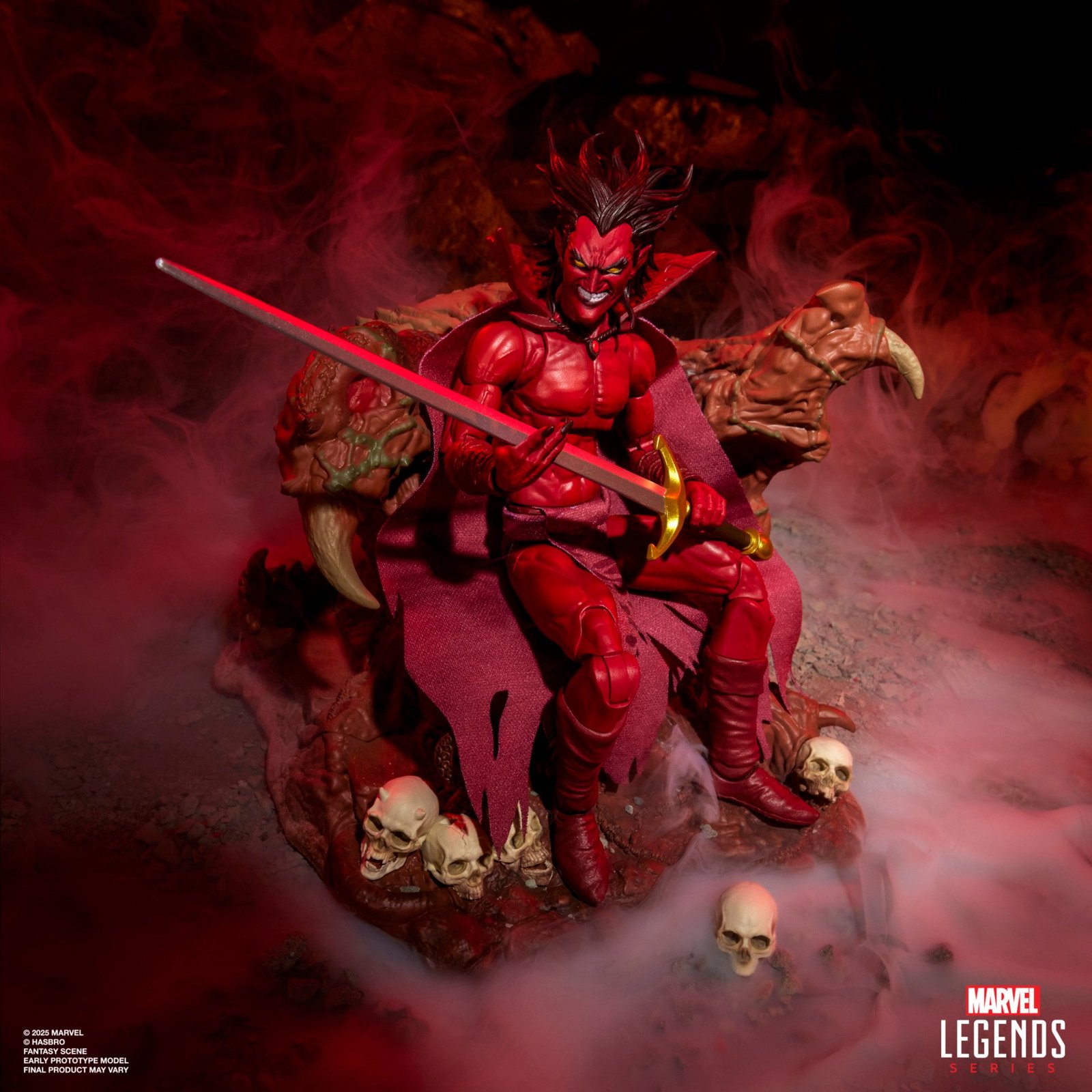 Marvel Legends Marvel's mephisto series with sexual throne 4