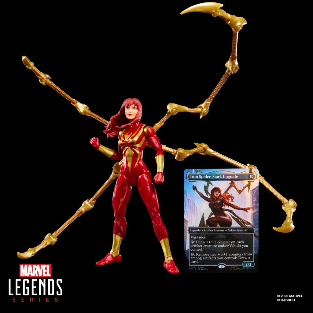 Marvel Legends Magic The Gathering Mary Jane Watson (Iron Spider) 6