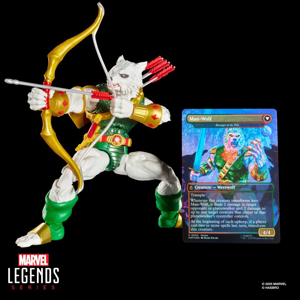 Marvel Legends Magic The Gathering Man Wolf 3