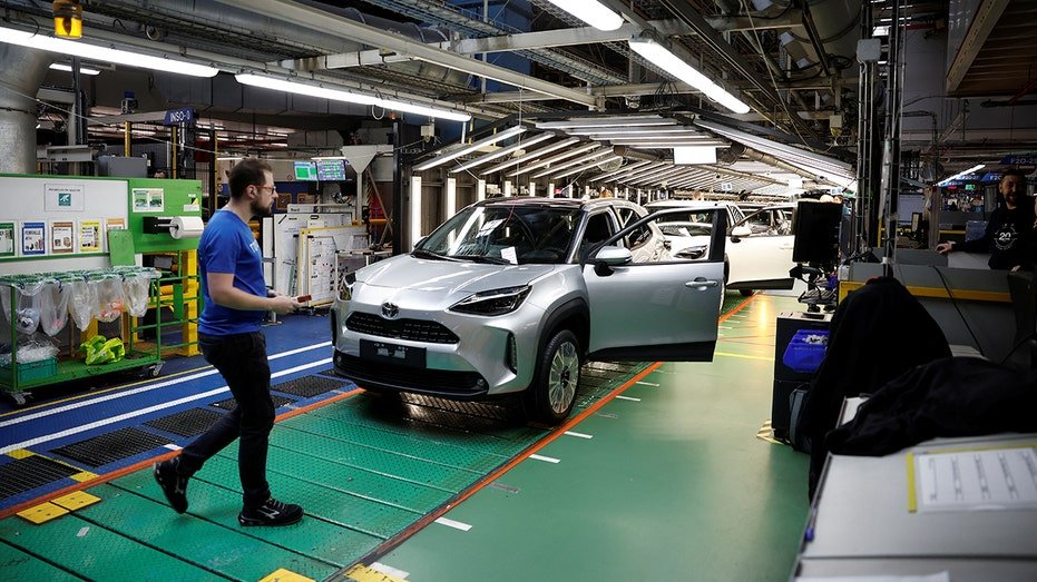 Toyota manufacturing station in France