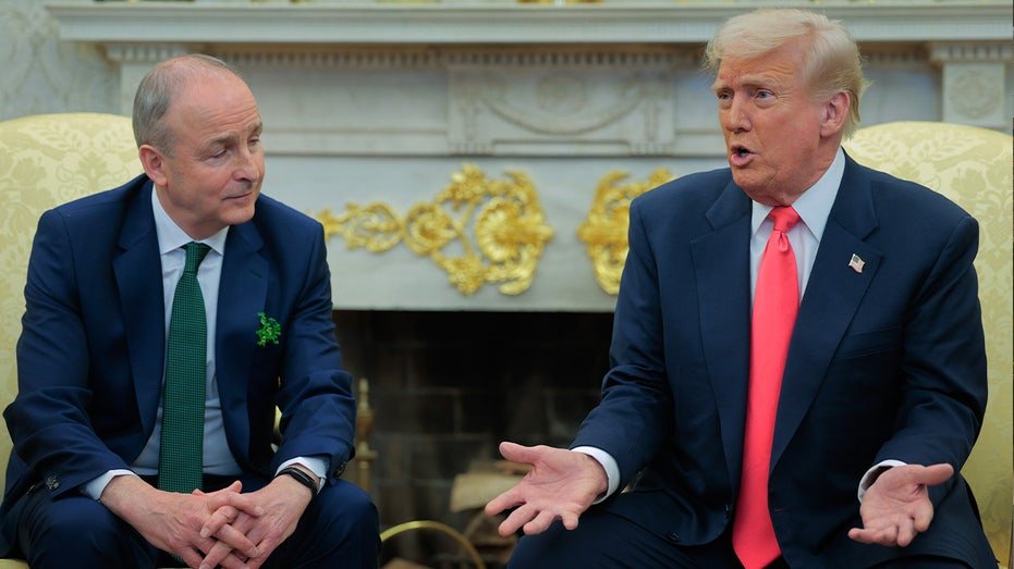 Trump meets with the Irish offer, Michelle Martin