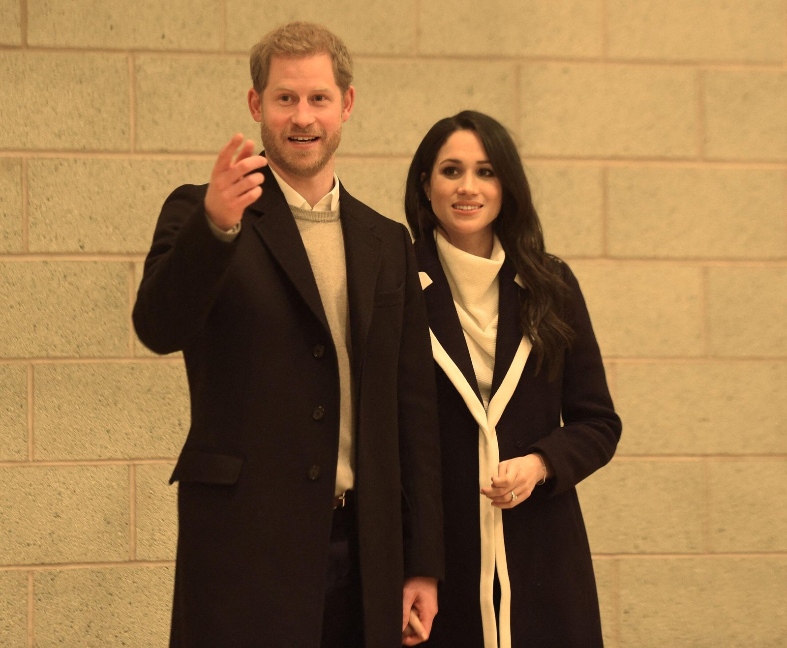 Prince Harry and Meghan Markle on a visit to the Nishlers Welling Center, Birmingham