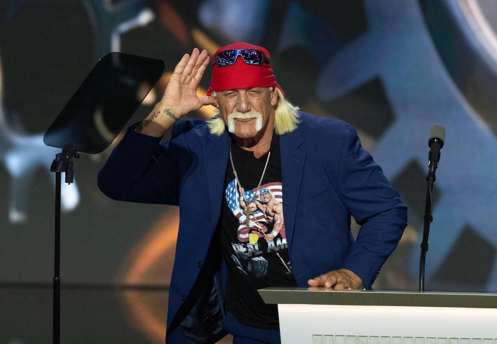 Hulk Hogan at the Republican National <a href=