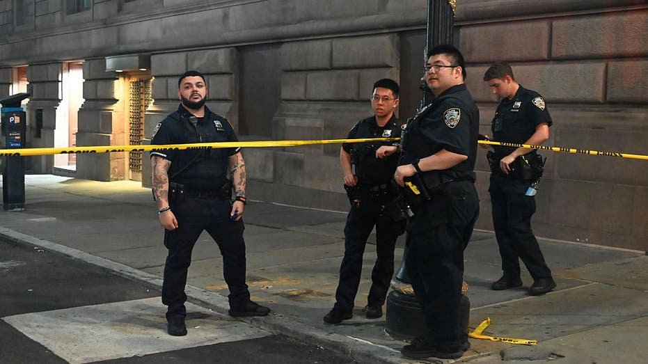 The presence of the heavy police at 345 Park Avenue, shooting in New York City