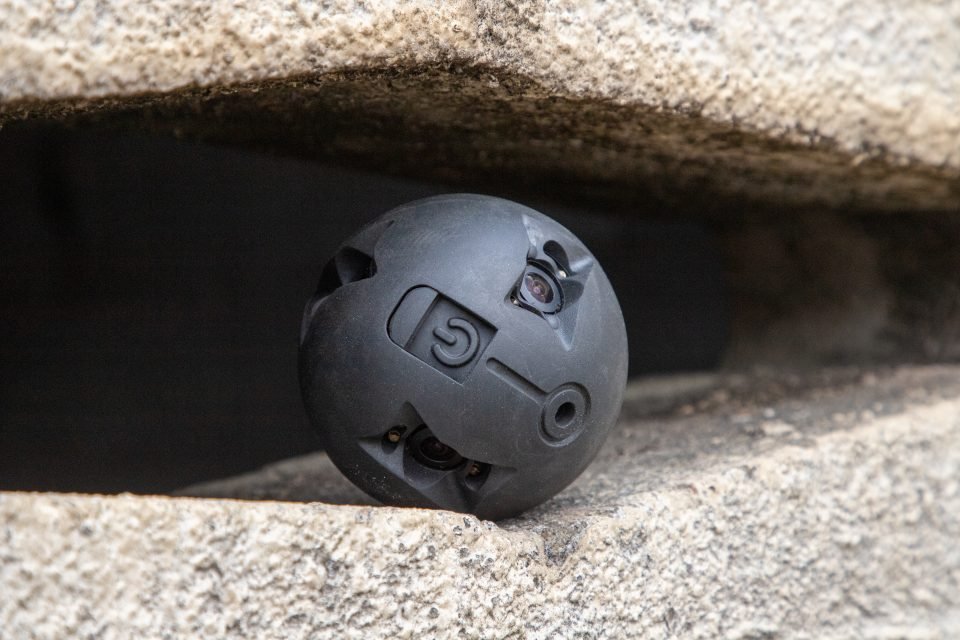A close up of the Bounce Imaging device