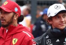 1753878890 Kimi Antonelli Lewis Hamilton defends his Mercedes replacement as Nico.jpg