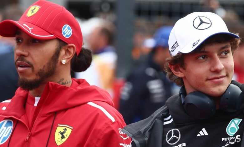 1753878890 Kimi Antonelli Lewis Hamilton defends his Mercedes replacement as Nico.jpg