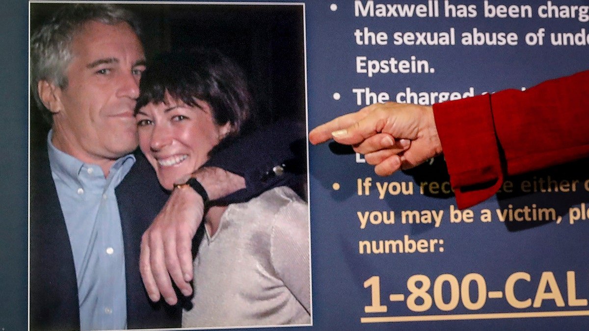Federal public prosecutors refer to a picture of Ibstein and Maxwell
