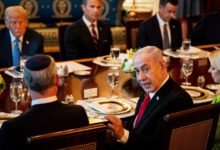 Donald Trump meets Benjamin Netanyahu as Gaza ceasefire talks continue.jpg