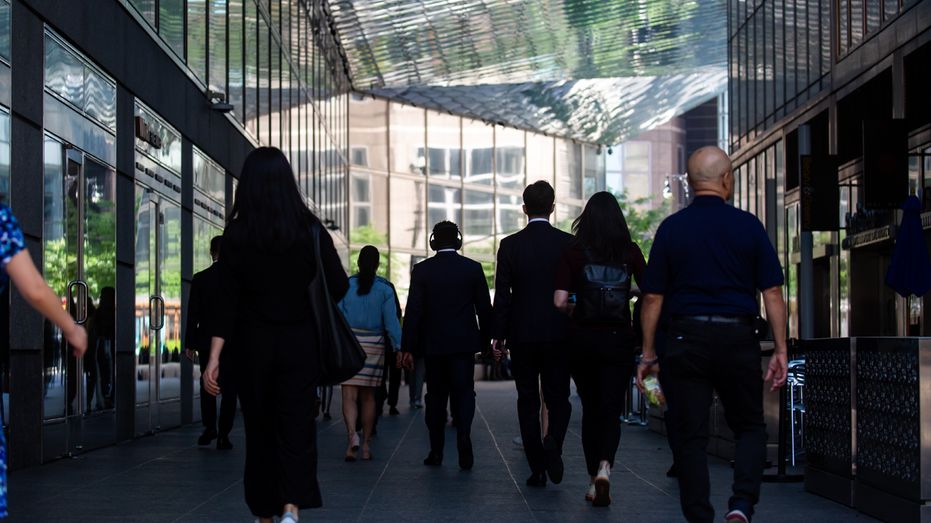 Workers in Goldman Sachs