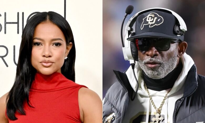 Karrueche Tran At Deion Sanders Side Amid Bladder Removal.jpg