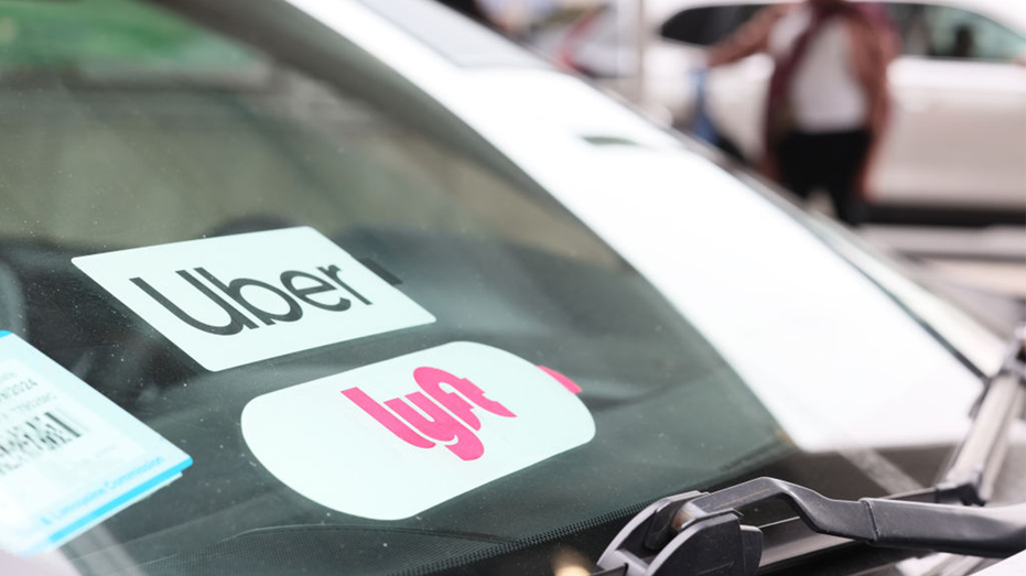 Uber and Lyft badges