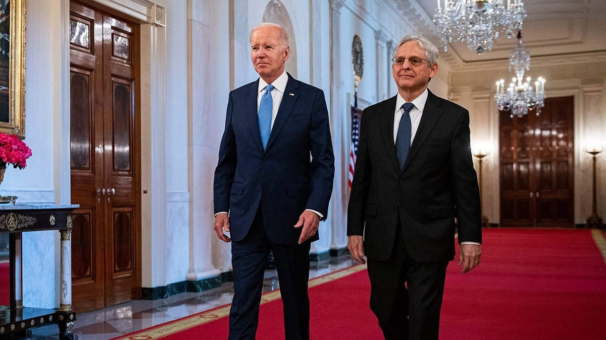 President Biden and Prosecutor Merik Garland