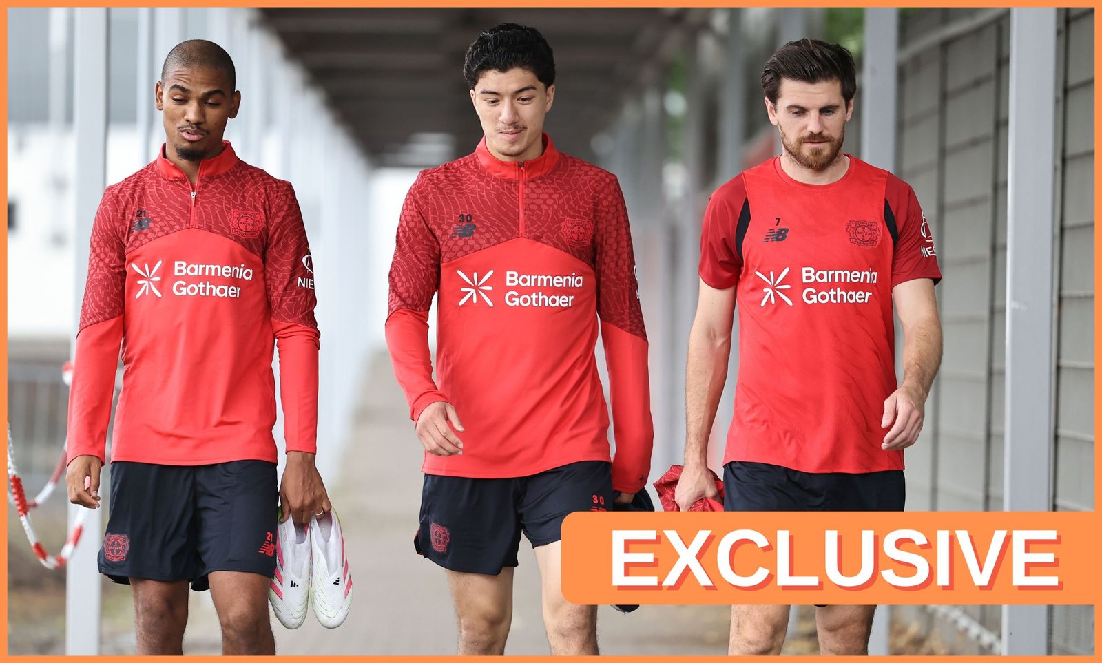 Amin Adli in Bayer Leverkusen training