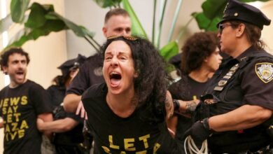 1754078878 Anti Israel protesters arrested at Schumer Gillibrand NYC offices.jpg
