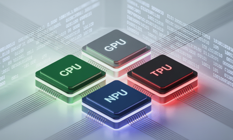1754240142 The Ultimate Guide to CPUs GPUs NPUs and TPUs for.png