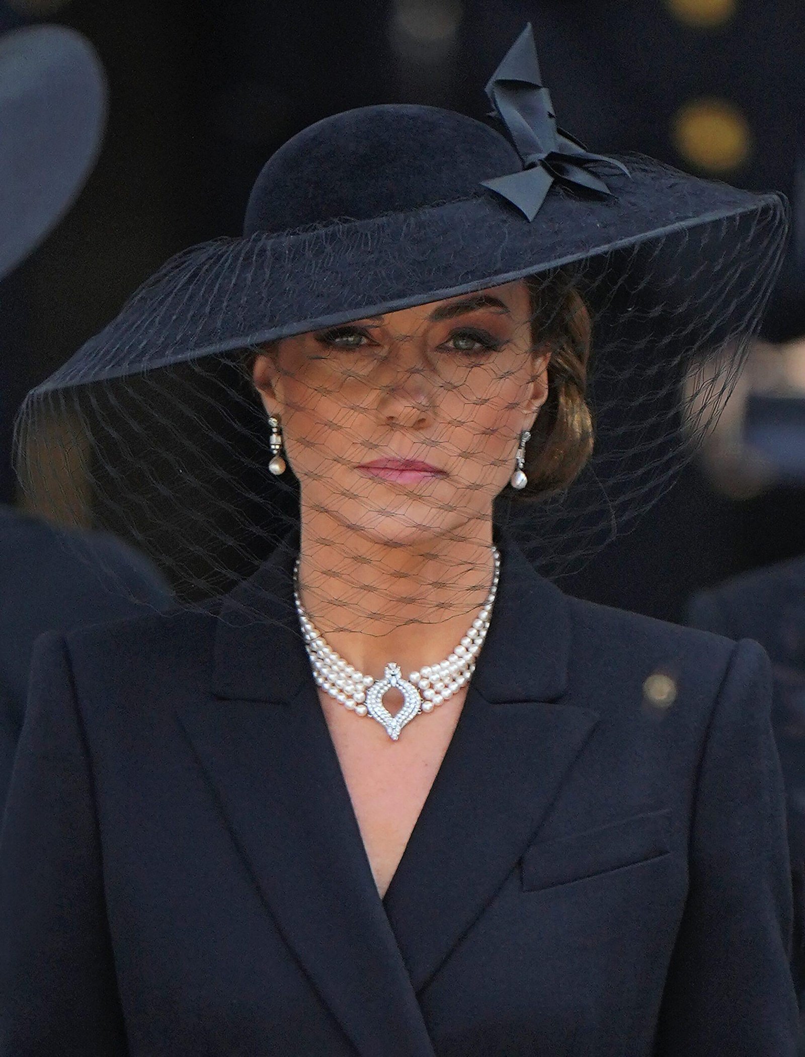 The members of the royal family attend the funeral of Queen Elizabeth II