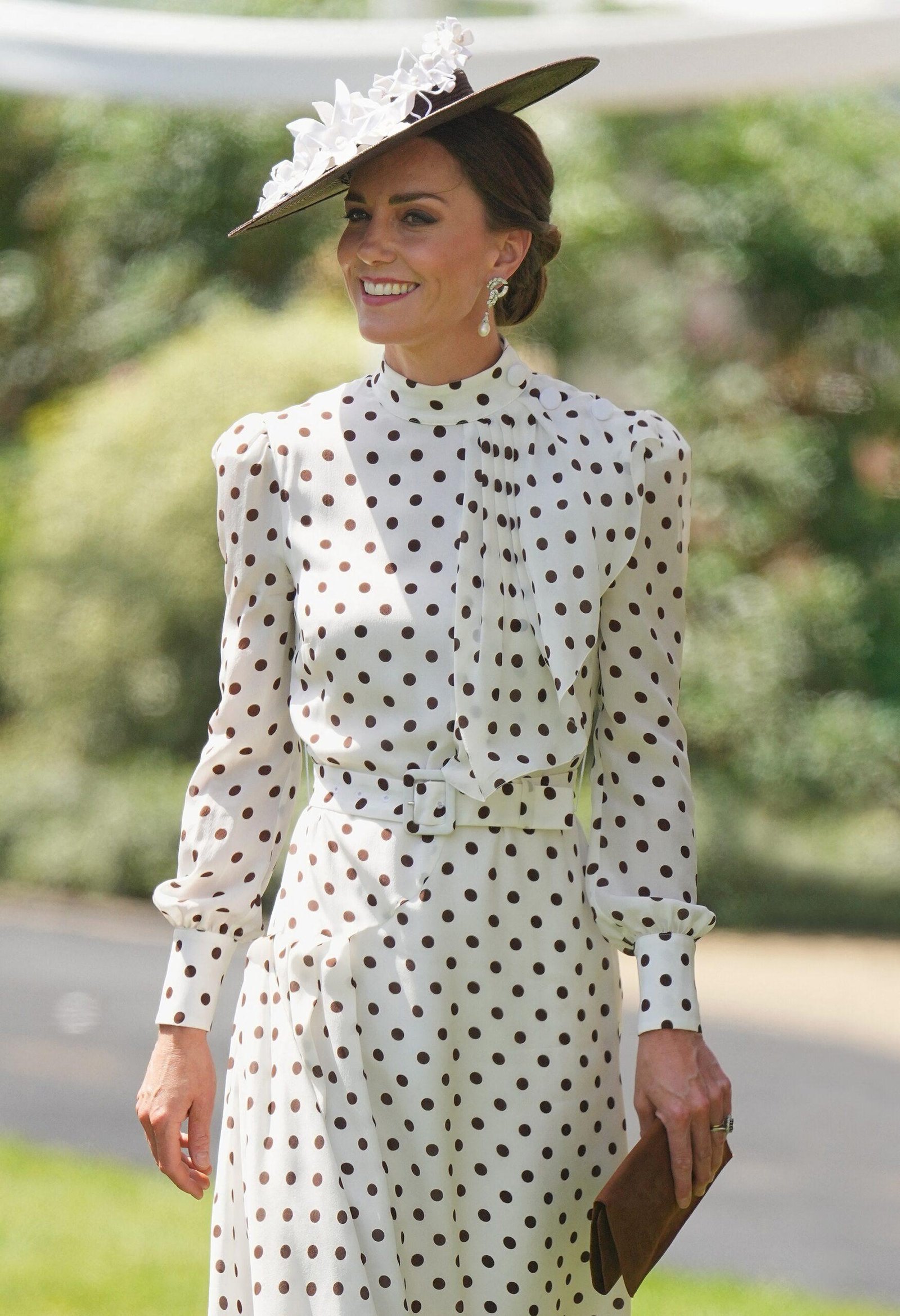 Kate Middleton during the fourth day of Royal Ascot