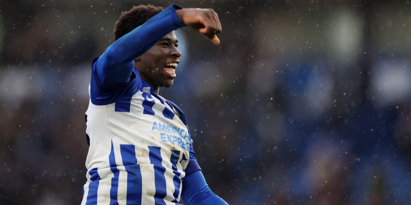 Brighton midfielder Carlos Blaba