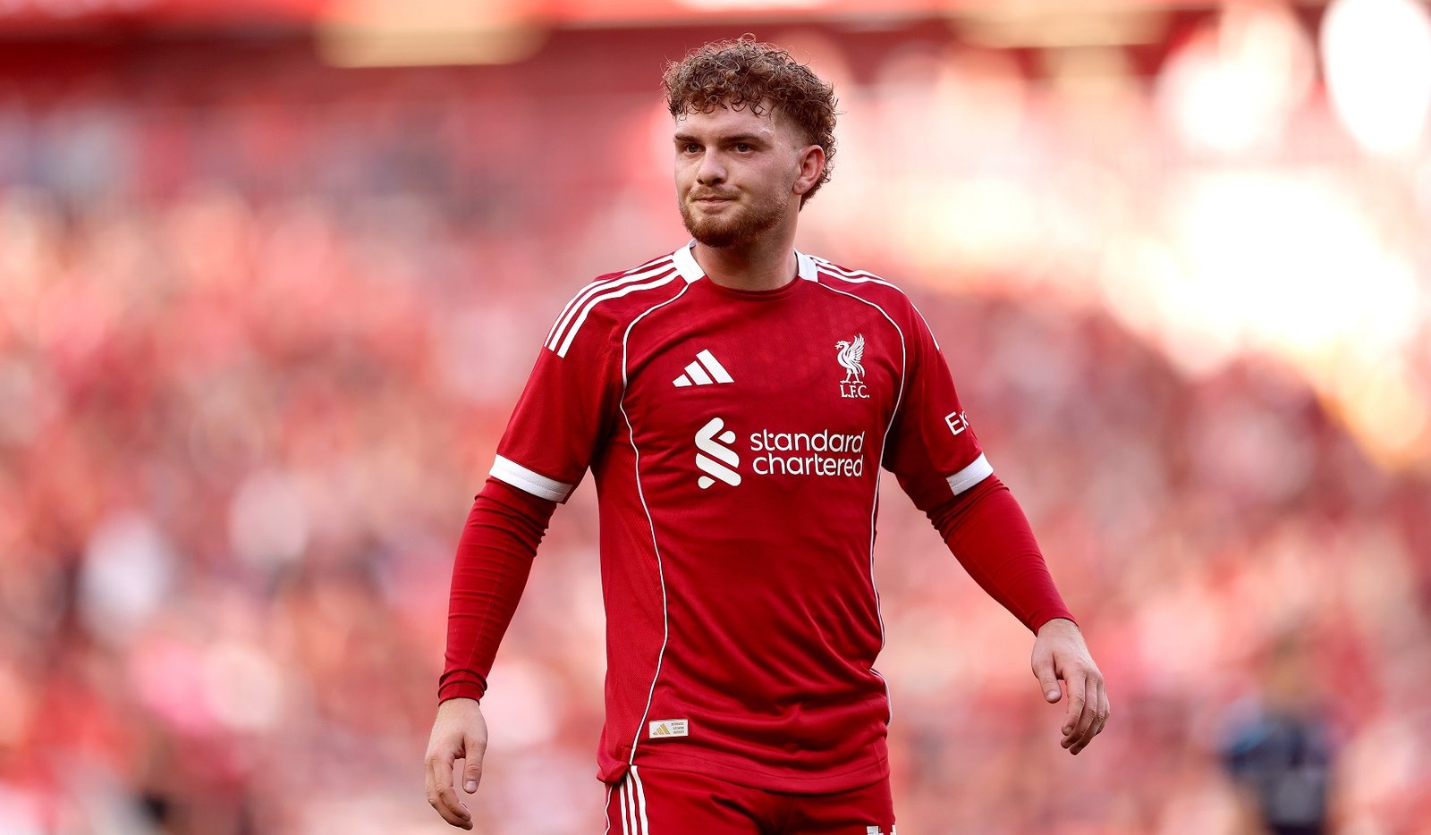 Harvey Elliot from Liverpool during the pre -season season