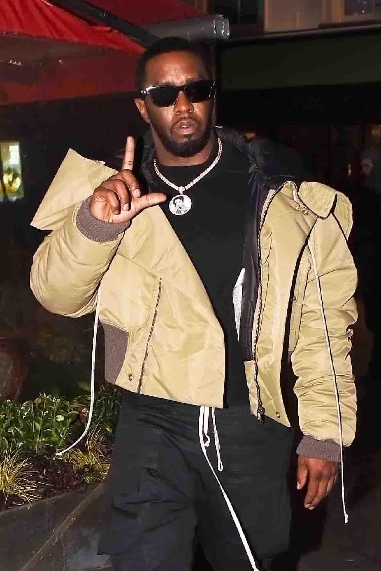 Rap Pedy Aka Sean Combs was seen up to the World Radio to conduct an interview to promote his new album The Love: Off The Grid.