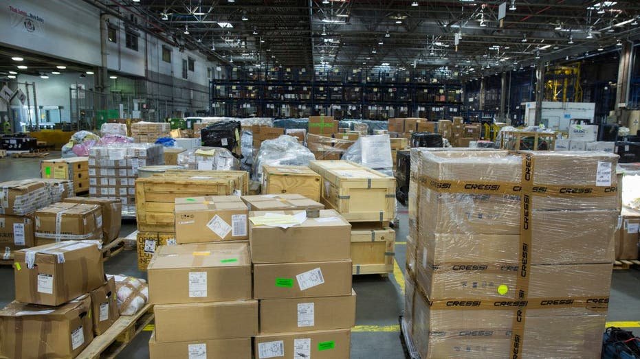 A view of a worshiped warehouse in New York
